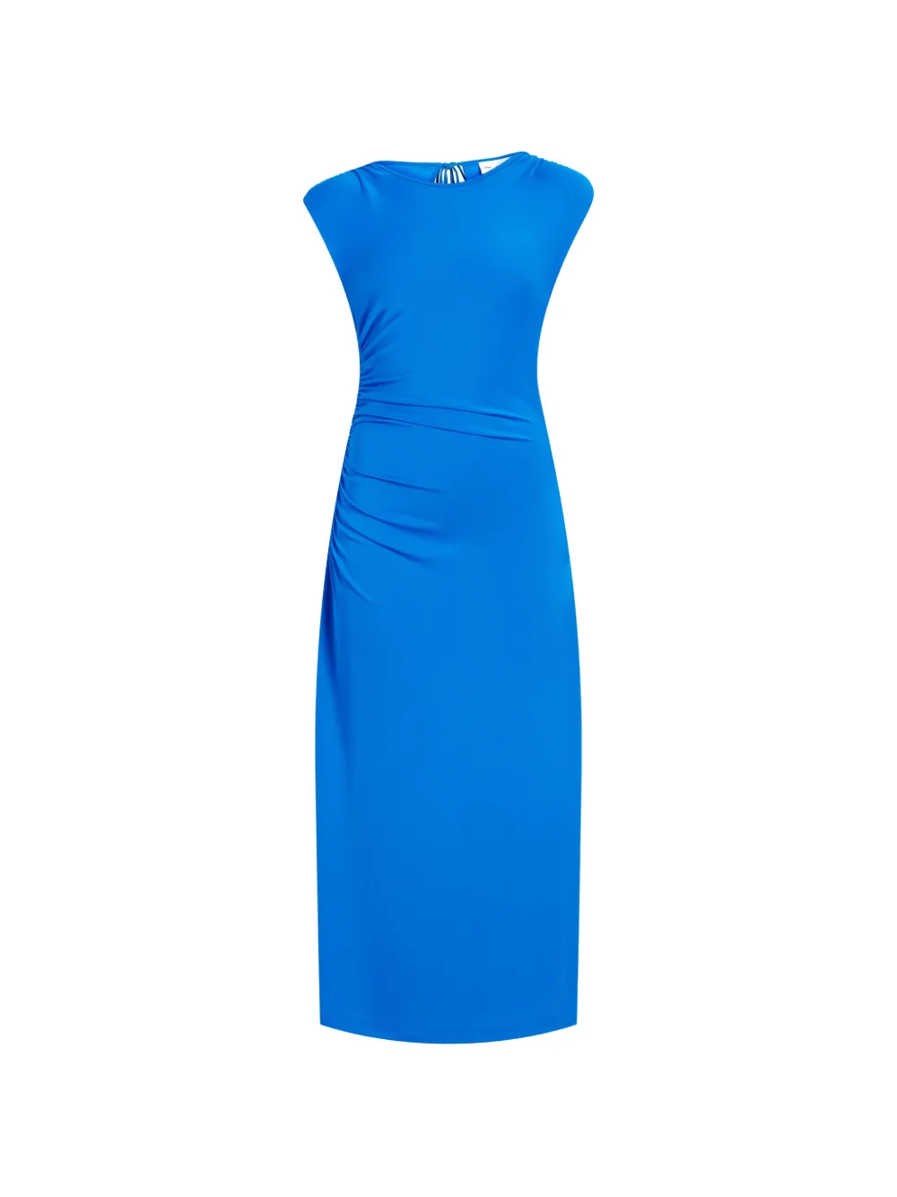 Proenza Schouler White Label Mimi midi-jurk met gesmockte mouwen Blauw