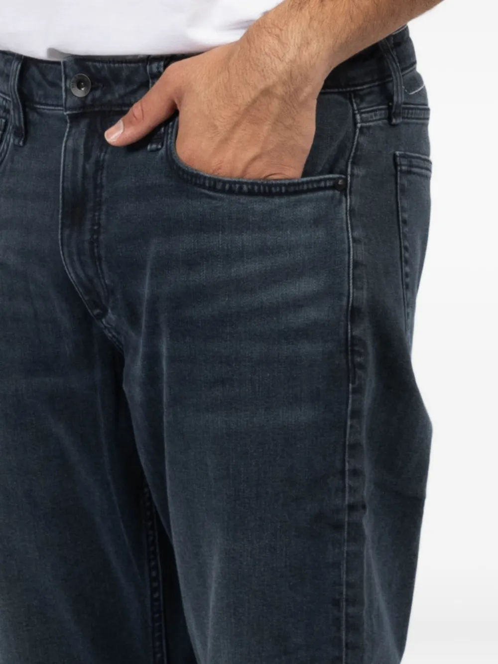 Rag & Bone Five-pocket Jeans In Blue