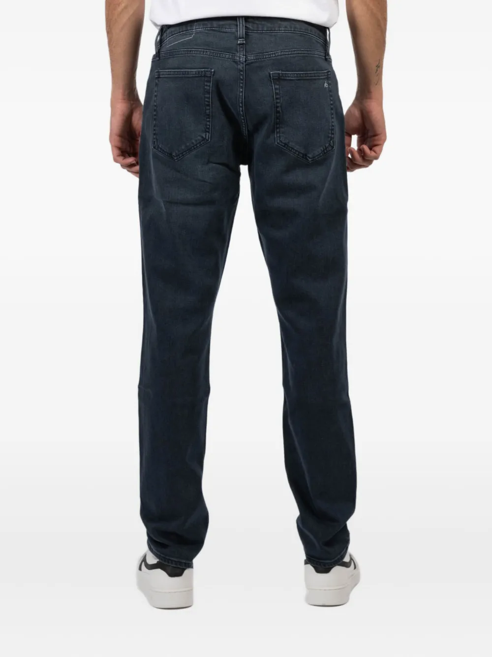 Rag & Bone Five-pocket Jeans In Blue