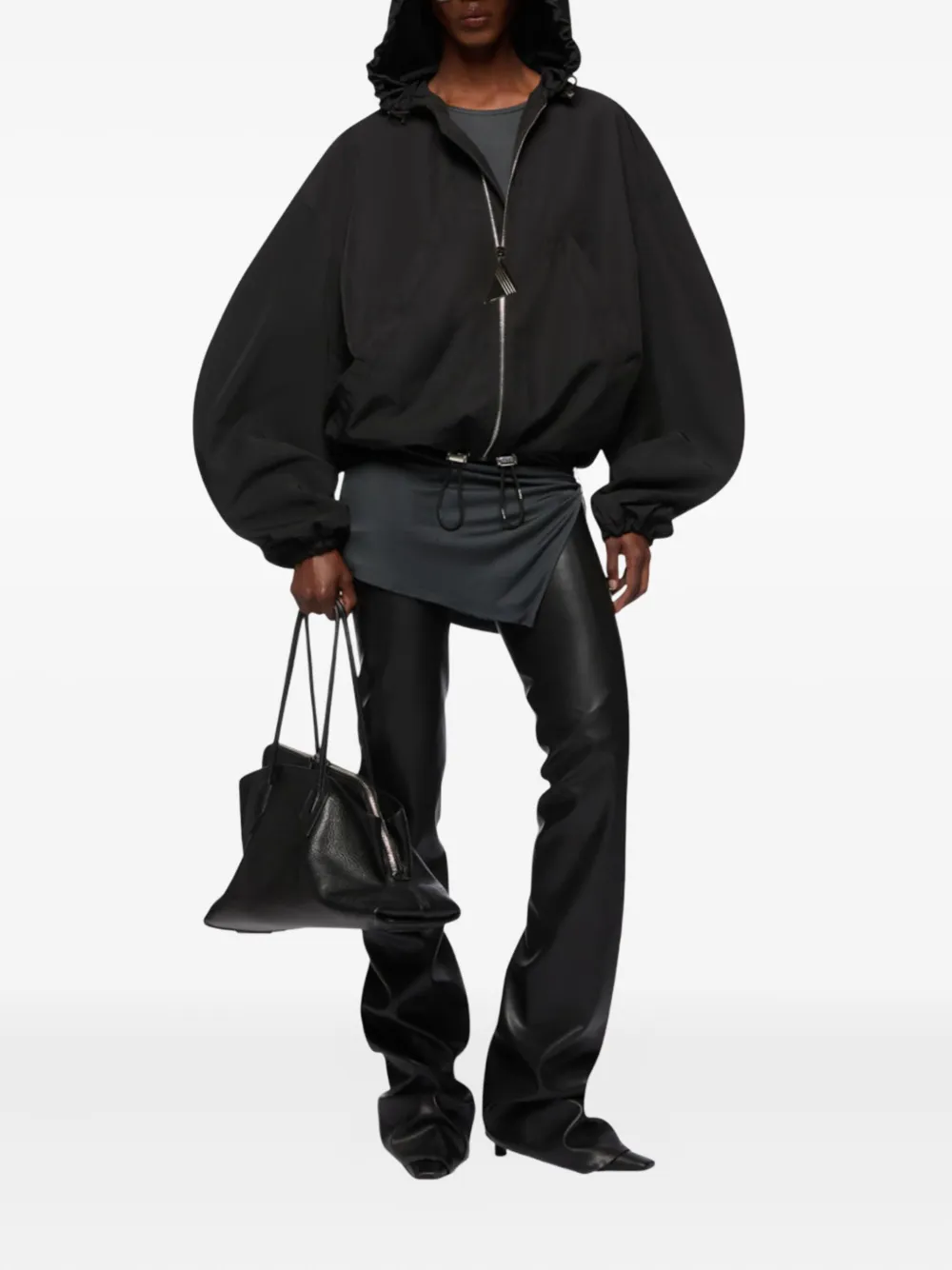 The Attico hooded patch-pocket bomber jacket | Varsity Jackets | Image 2