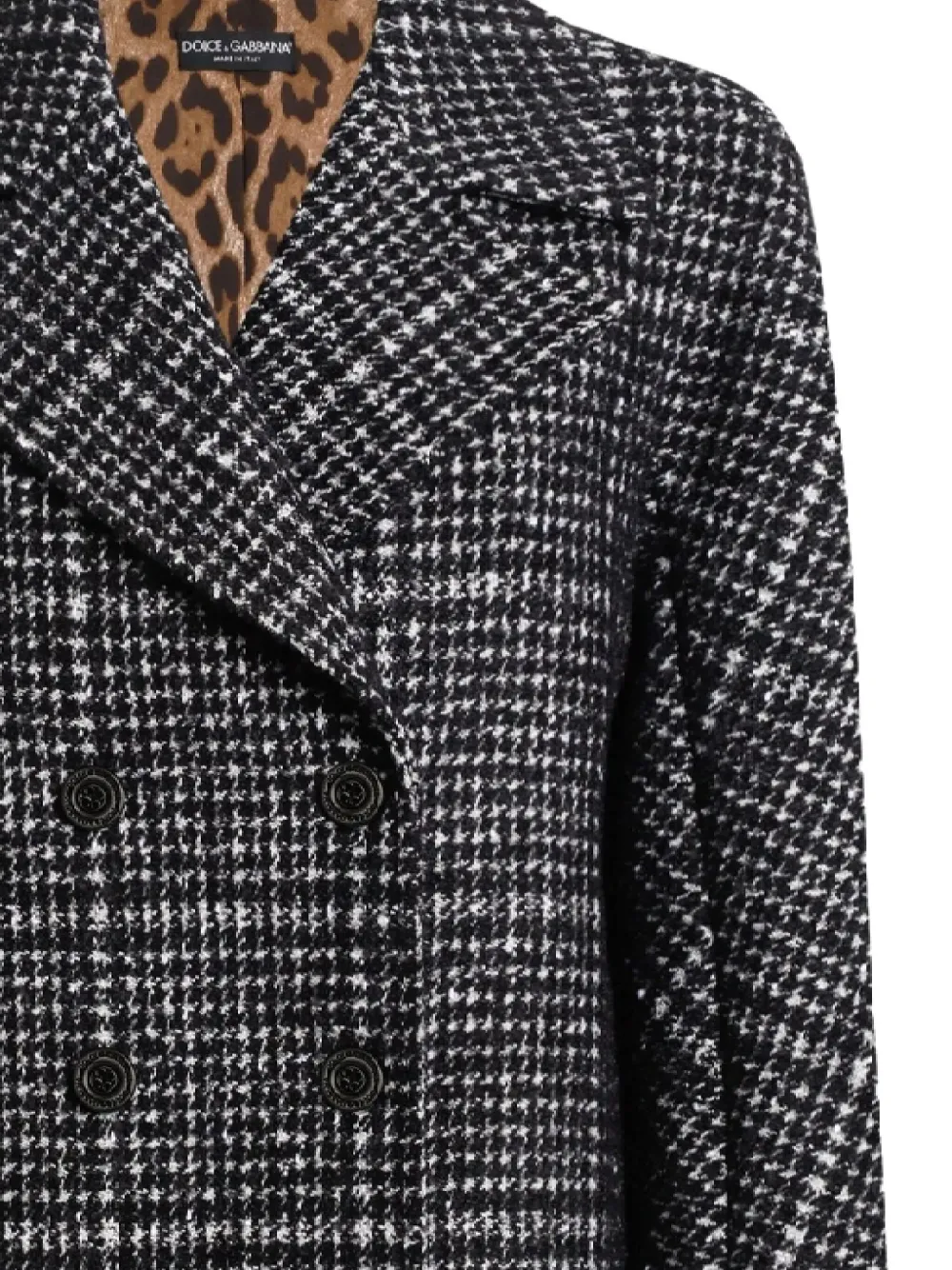 Dolce & Gabbana houndstooth double-breasted jacket | Double Breasted & Peacoats | Image 2