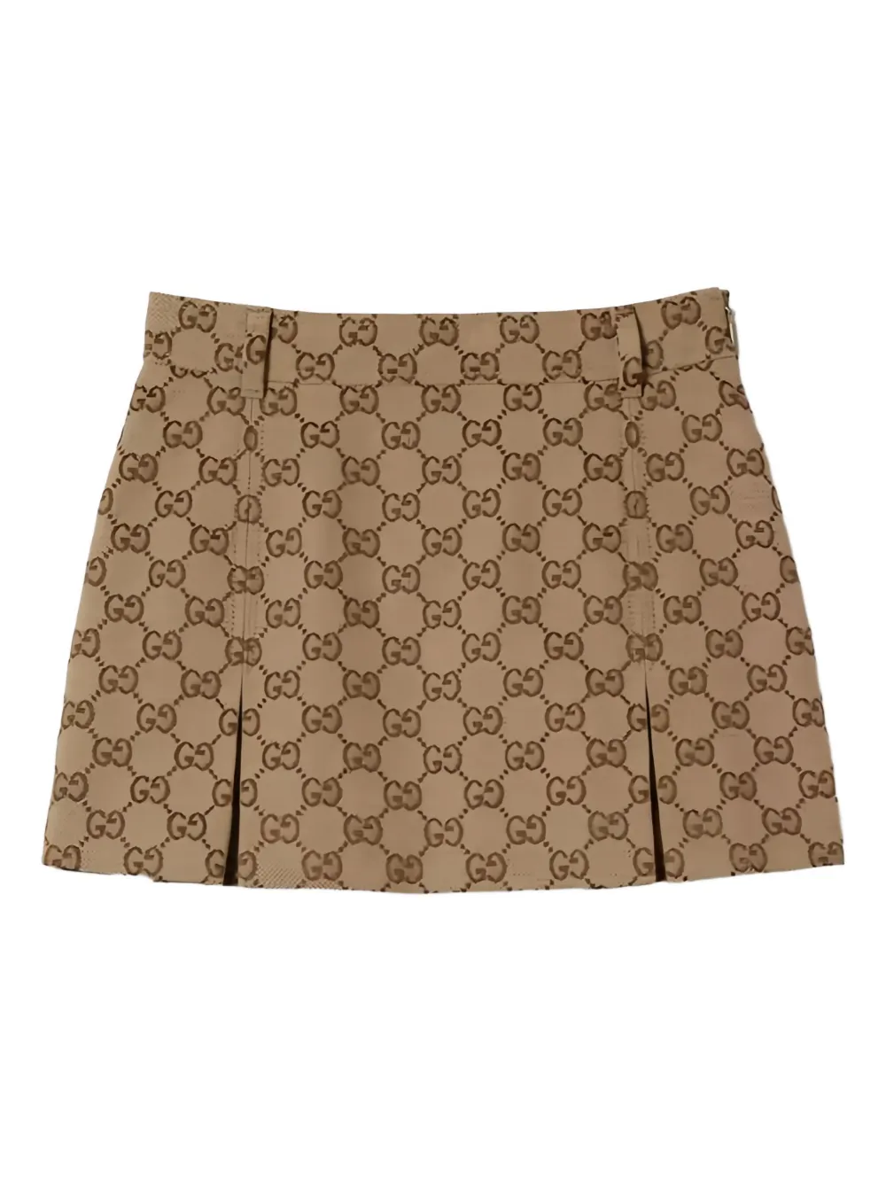 Gucci Kids Saia com pregas e padronagem GG | Saias | Image 2