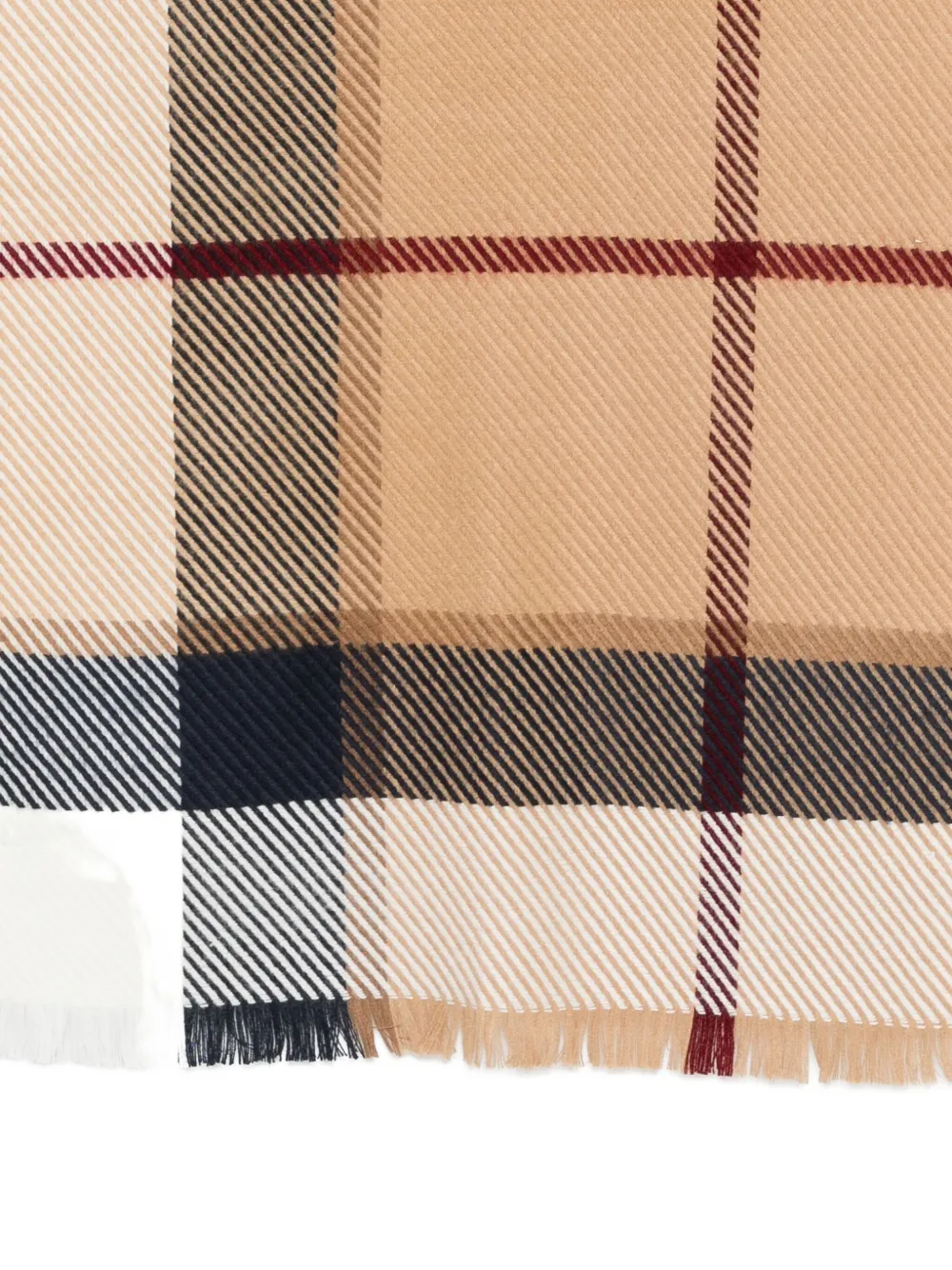 Barbour Checked Scarf In Neutral