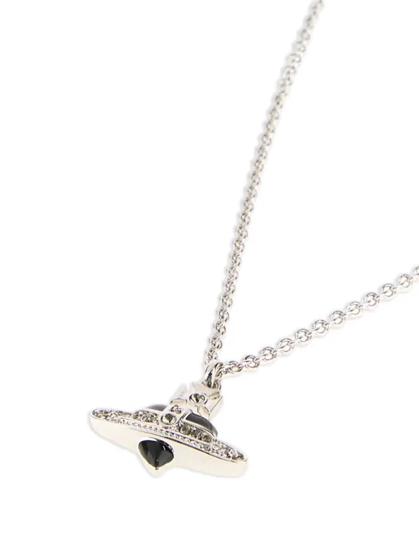 Vivienne Westwood ハートペンダント ネックレス | シルバートーン