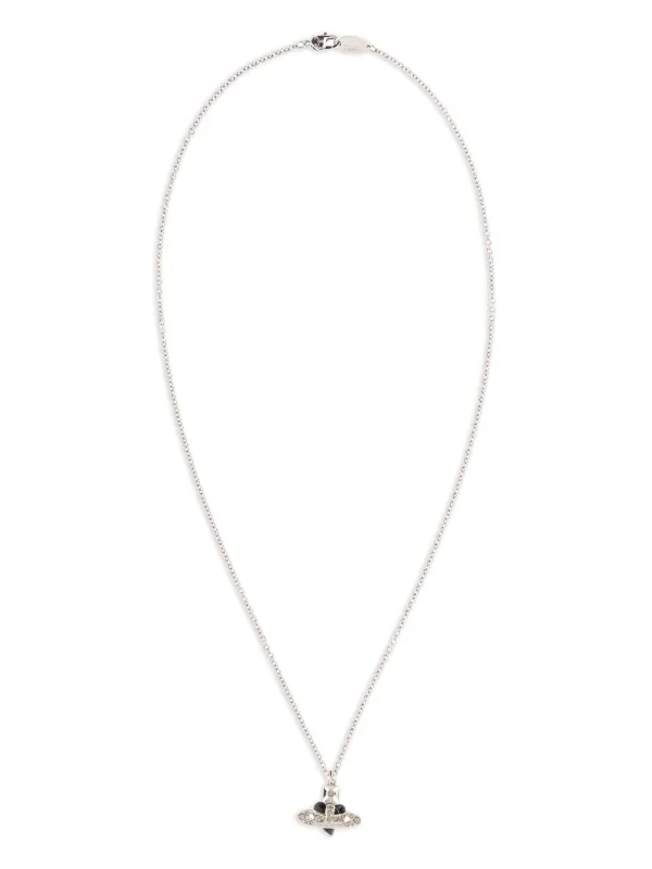 Vivienne Westwood ハートペンダント ネックレス | シルバートーン