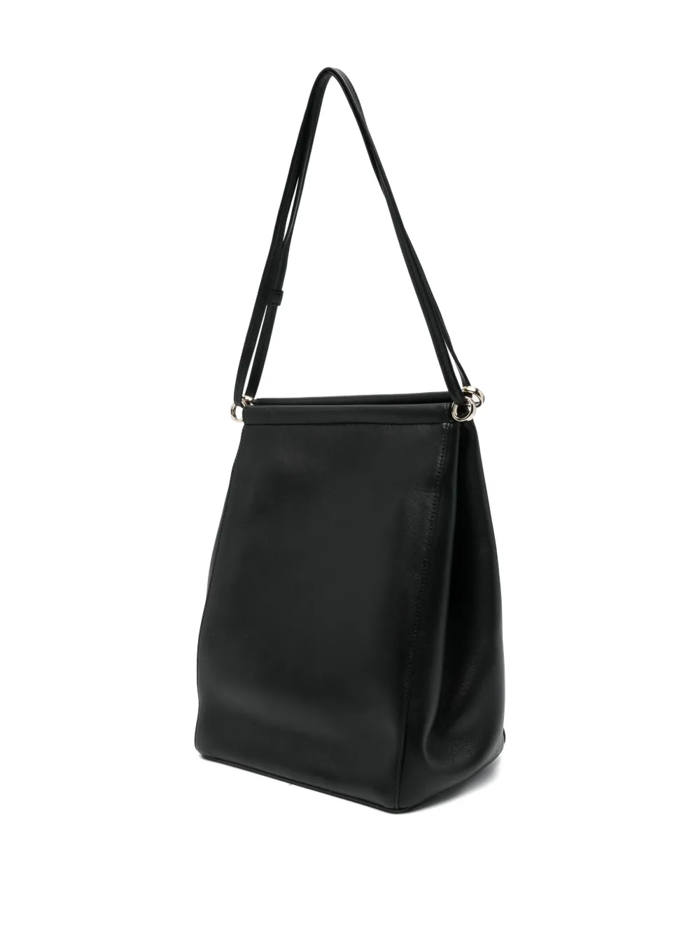 Proenza Schouler Reade leren schoudertas Zwart