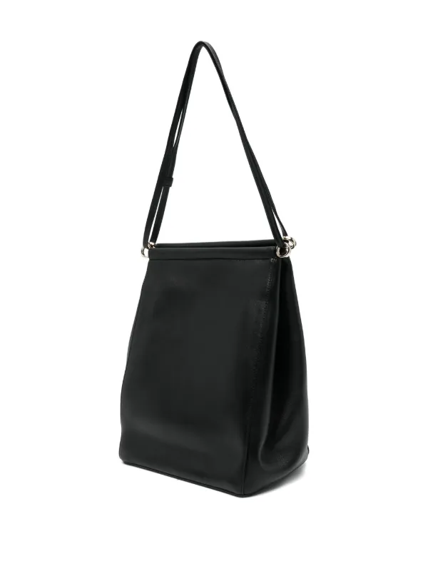 Proenza Schouler Reade Leather Shoulder Bag | Black | FARFETCH