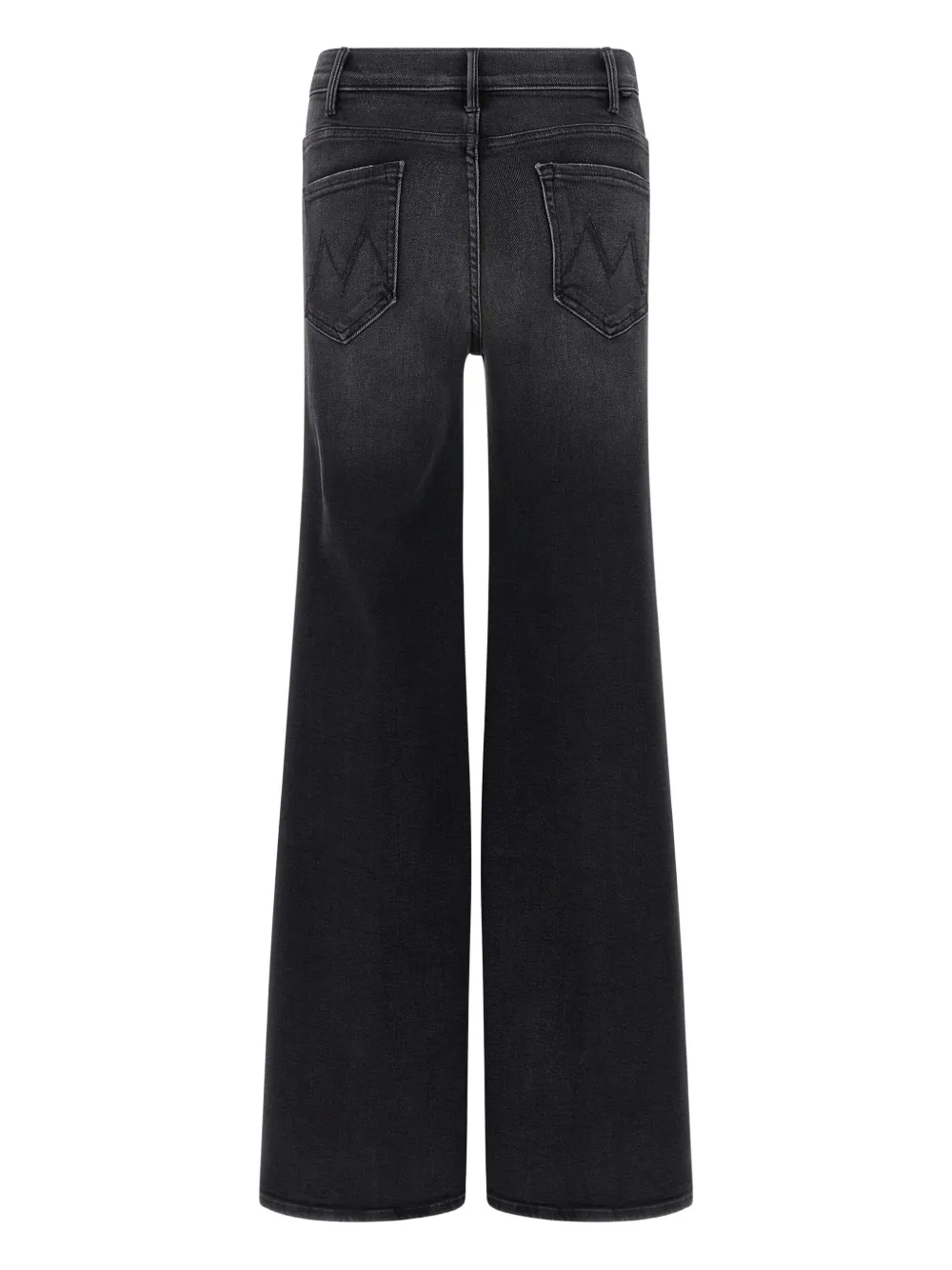 MOTHER The Hustler Roller Sneak jeans - Zwart