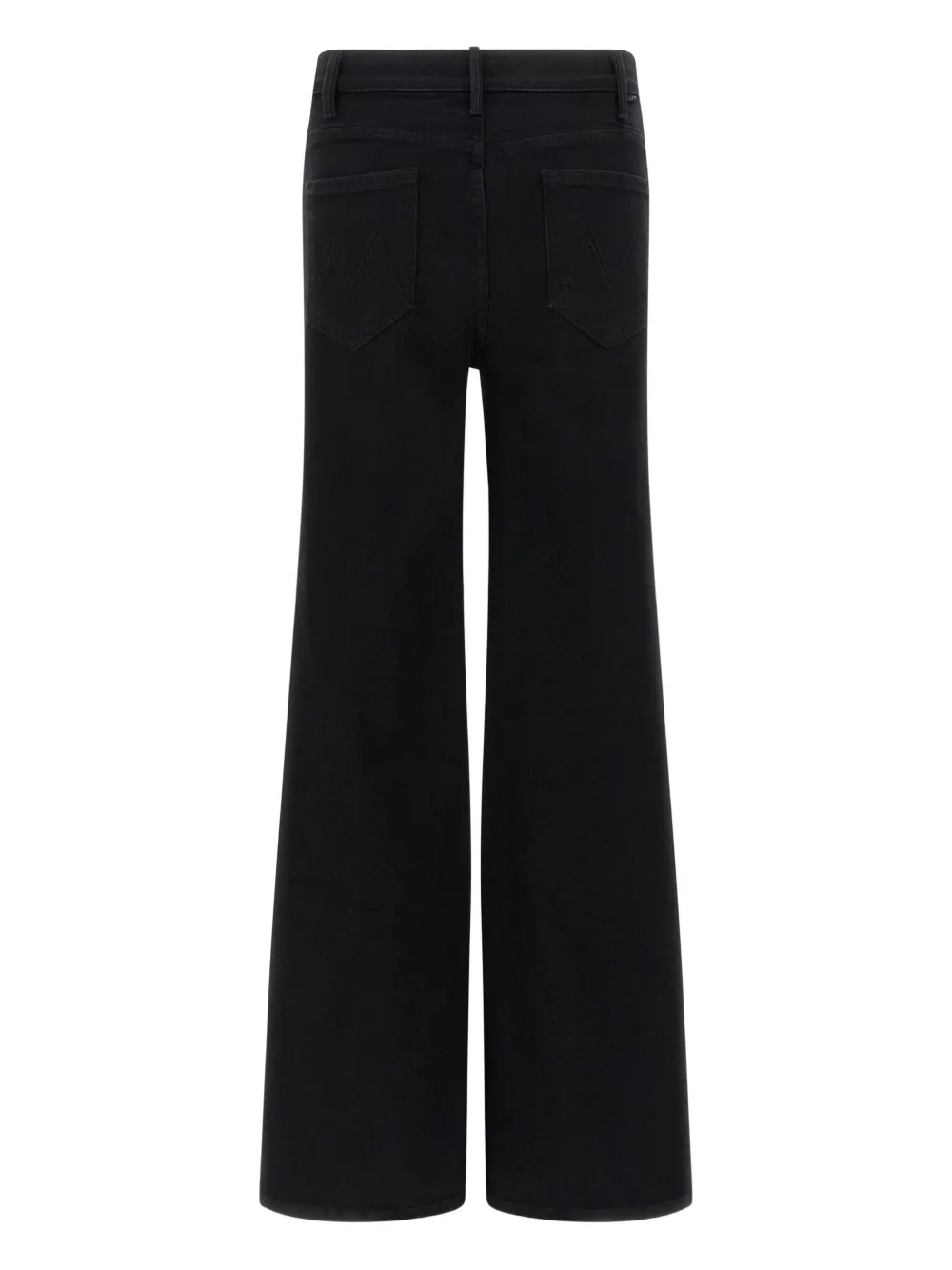 MOTHER The Hustler Roller Sneak jeans - Zwart