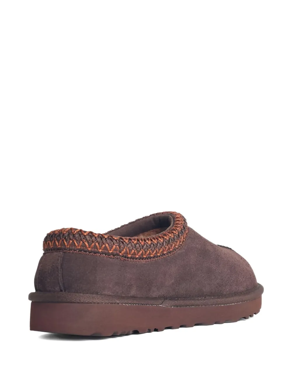 UGG TASMAN II gevlochten suède slippers Bruin