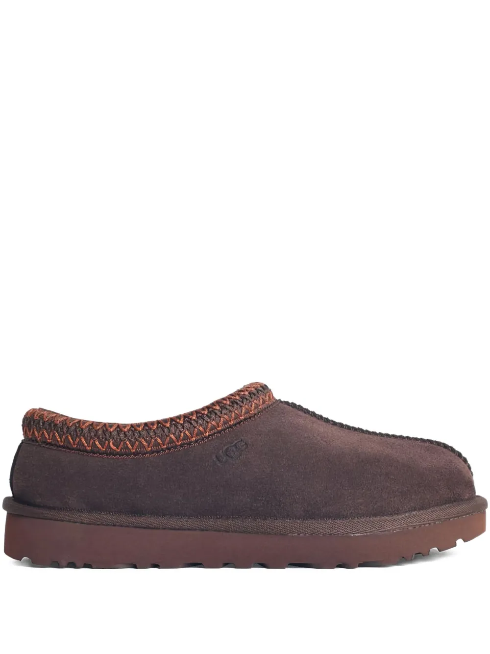 UGG TASMAN II braided suede slippers Brown