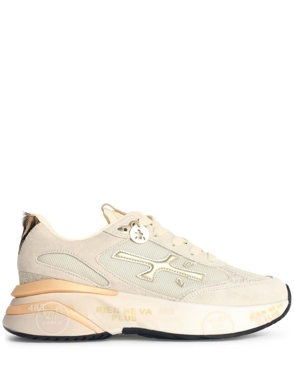 Premiata Moe Run suède sneakers Beige