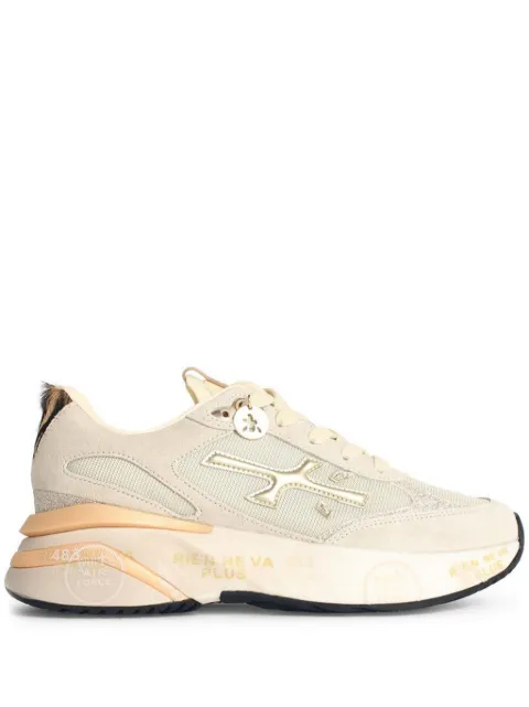 Premiata Moe Run suede lace-up sneakers 