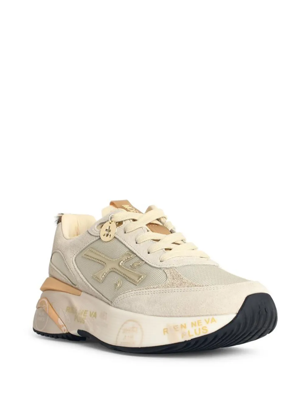 Premiata Moe Run suede lace-up sneakers | Low-Tops | Image 2