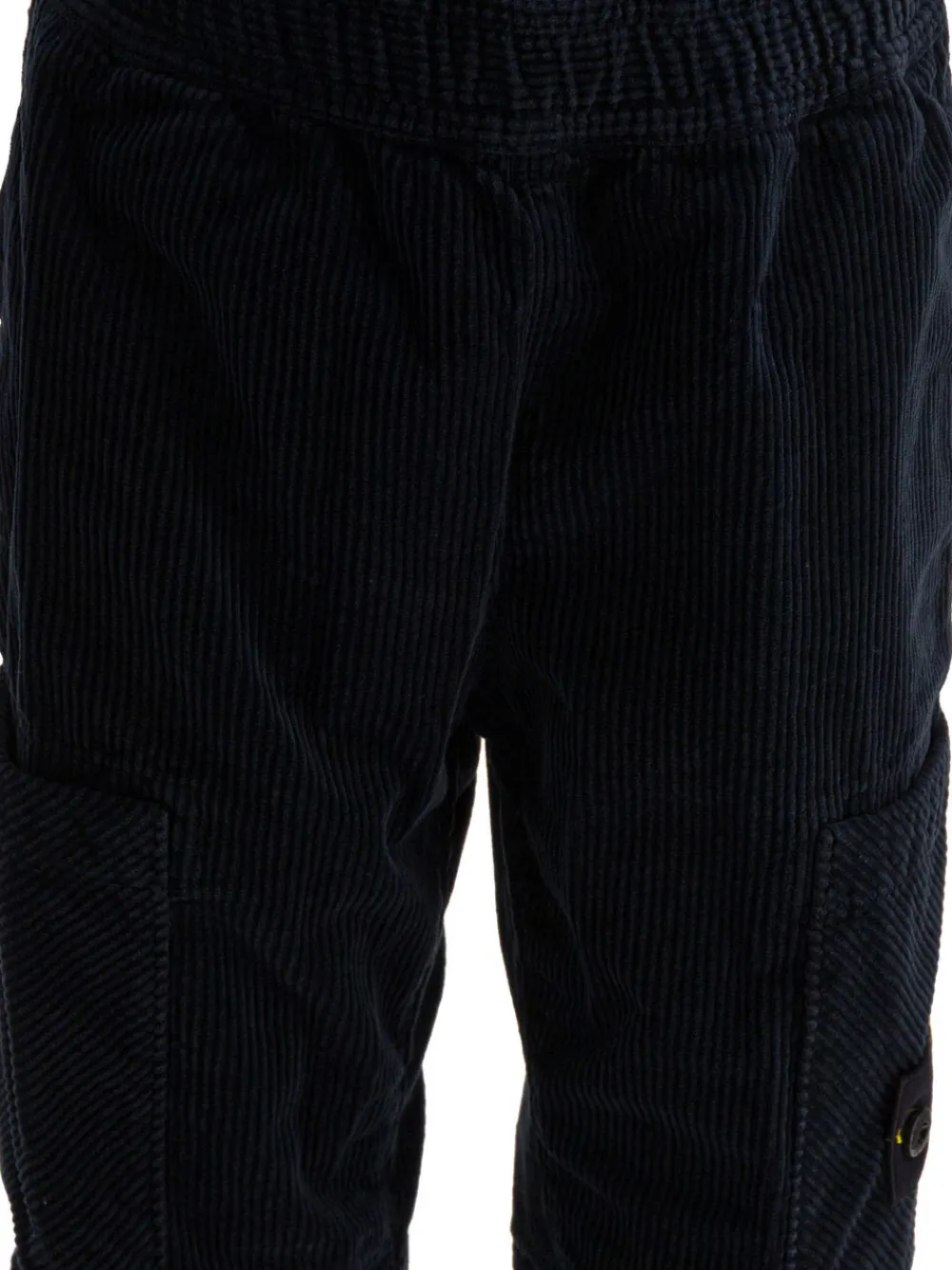 Stone Island Junior Ribfluwelen broek Blauw