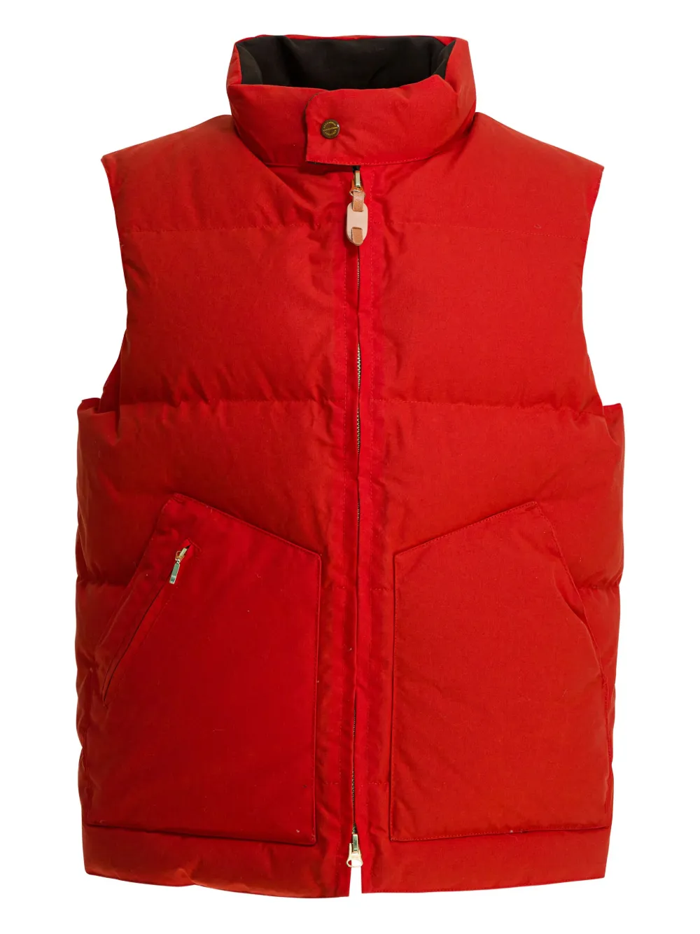 Ceccarelli quilted padded gilet - Rosso