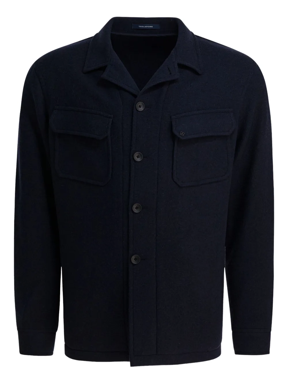 Tagliatore buttoned flap-pocket jacket - ブルー Tagliatore buttoned flap-pocket jacket - ブルー
