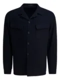 Tagliatore buttoned flap-pocket jacket - Blue