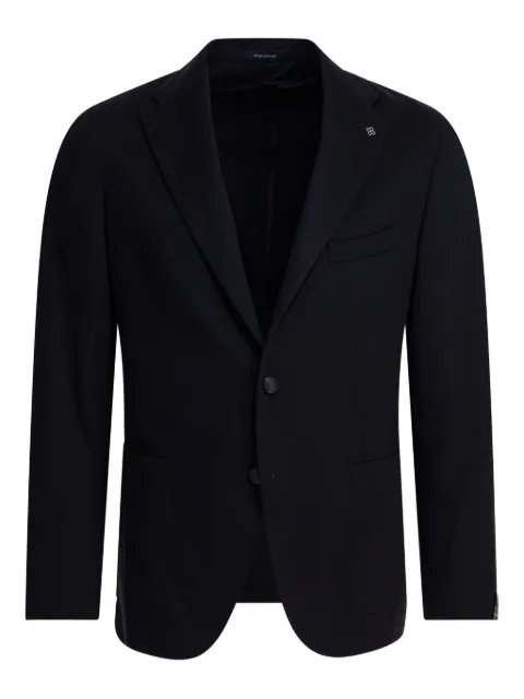 Tagliatore patch-pocket buttoned blazer