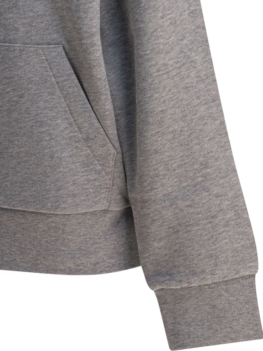 Moncler Enfant Hoodie met logopatch Grijs