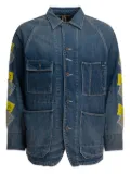 KAPITAL embroidered patch-pocket denim jacket - Blue