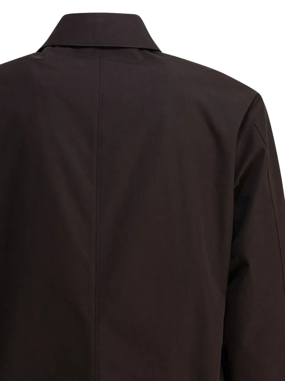 Stone Island Zip-fastening Pocket Shirt Jacket In Brown