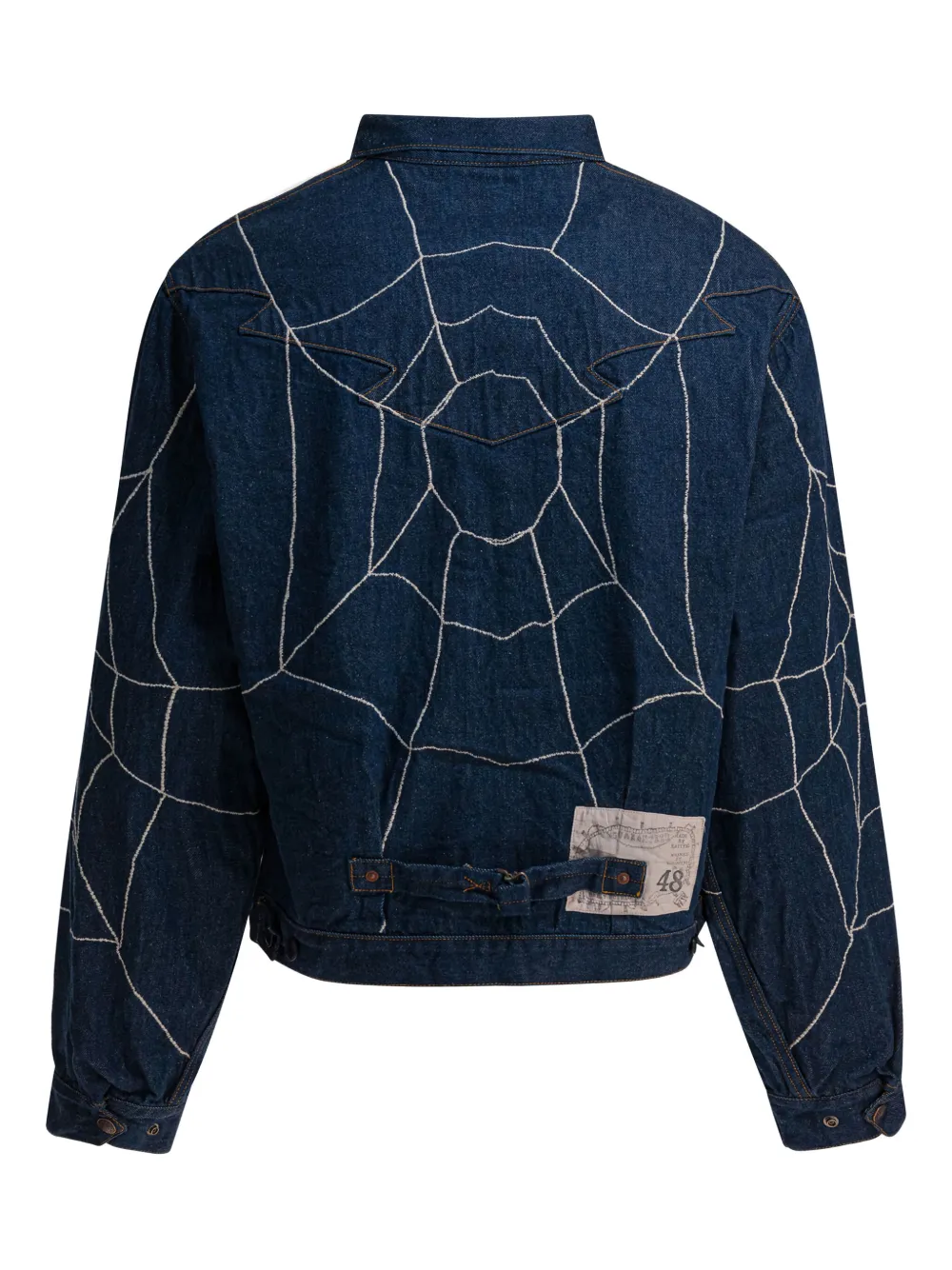 KAPITAL spiderweb-embroidered denim jacket | Denim Jackets | Image 2