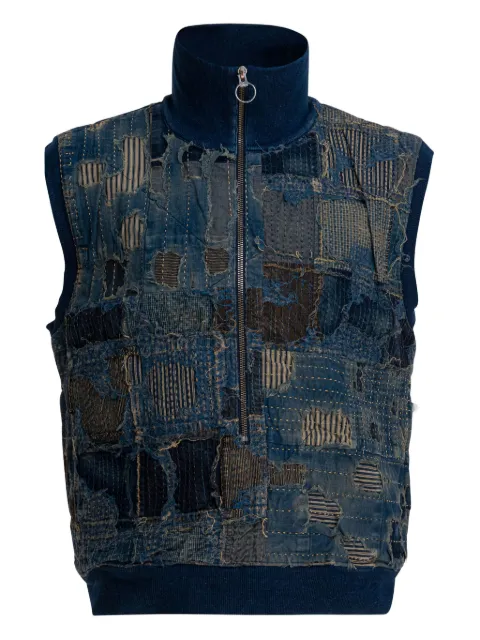 KAPITAL patchwork waistcoat