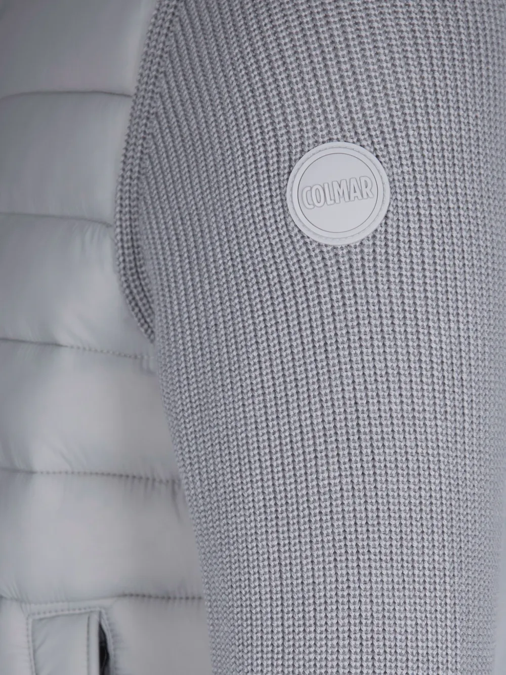 Colmar Giubbino Con Cappuccio E Maniche In Maglia Grigio In Multi