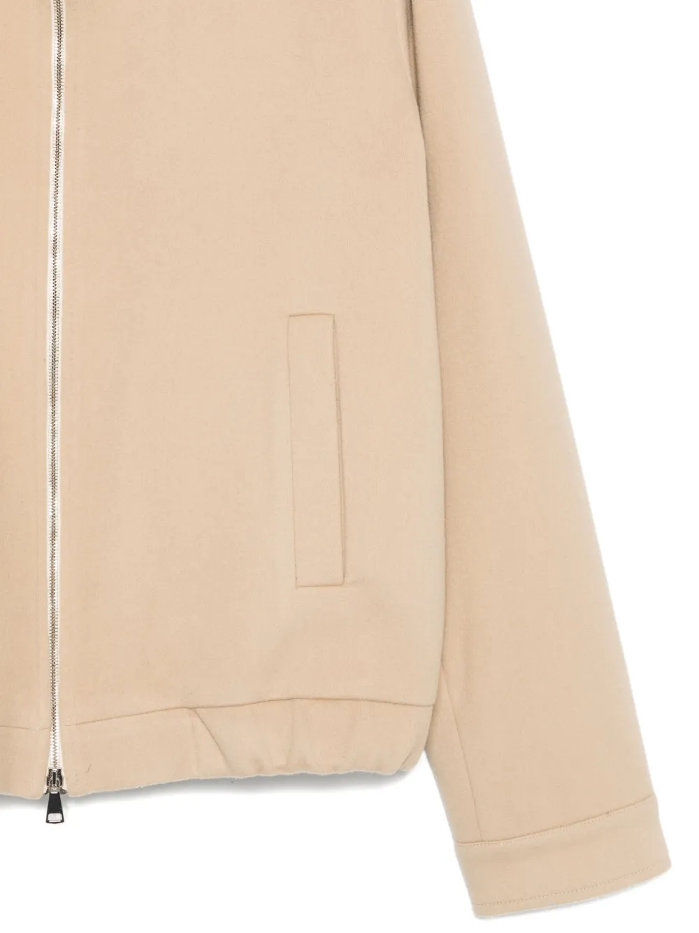 Costumein Shirtjack met lange mouwen Beige