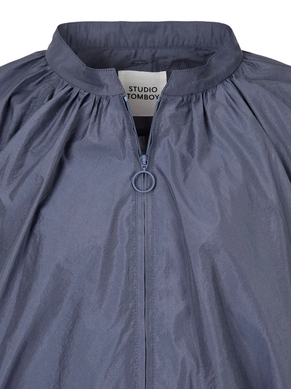 Studio Tomboy Hood Jacket In Gray