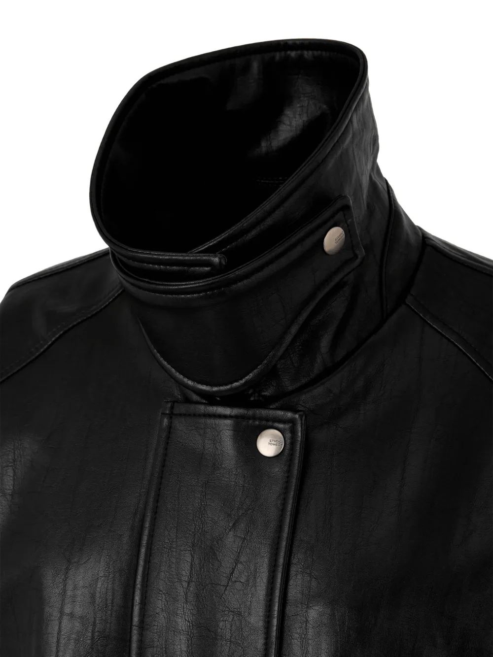 Studio Tomboy Spread-collar Jacket In Black
