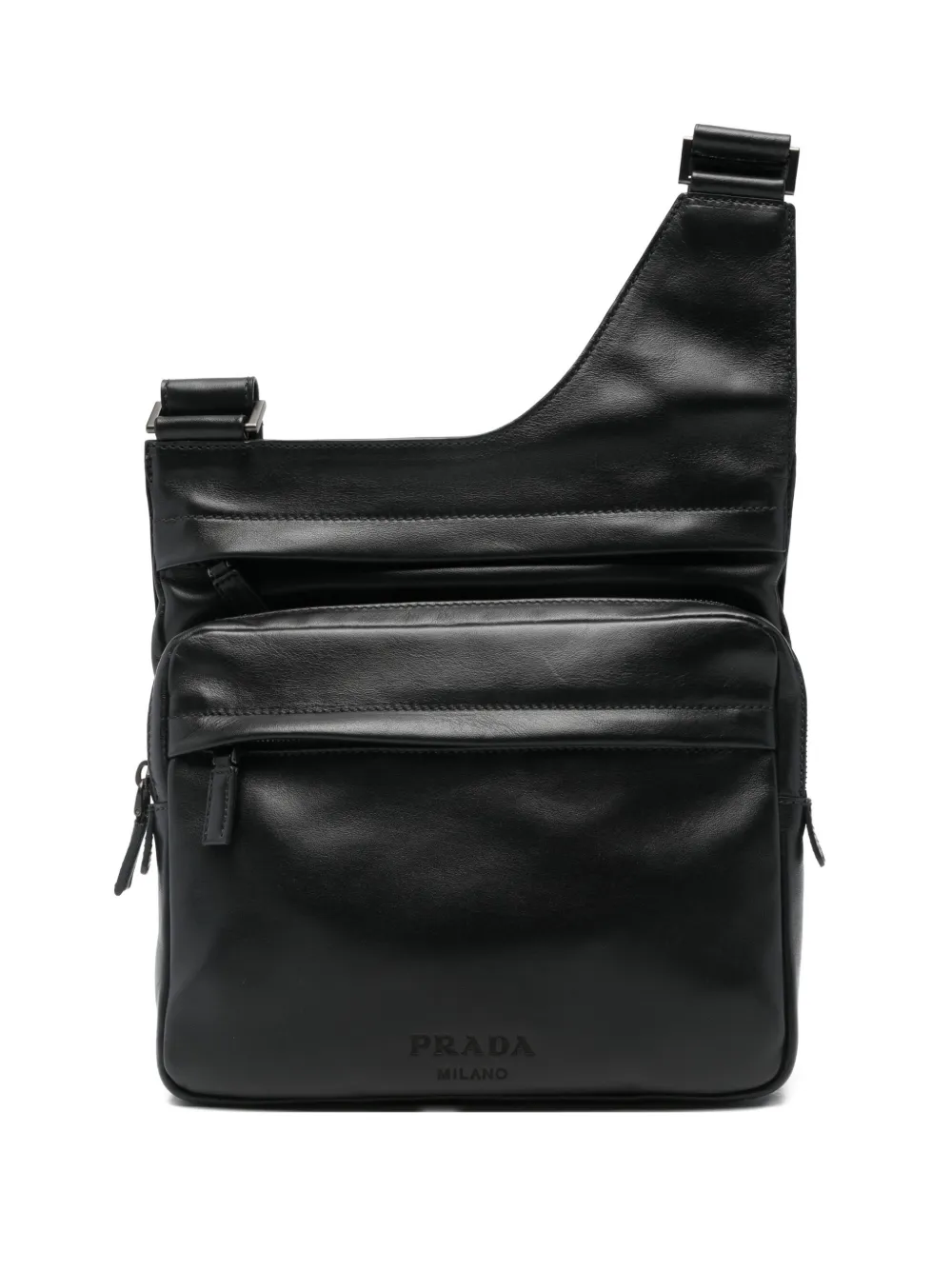 Prada leather shoulder bag - Black