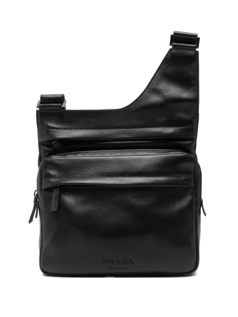 Prada leather shoulder bag