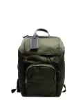 Prada buckled drawstring backpack - Green