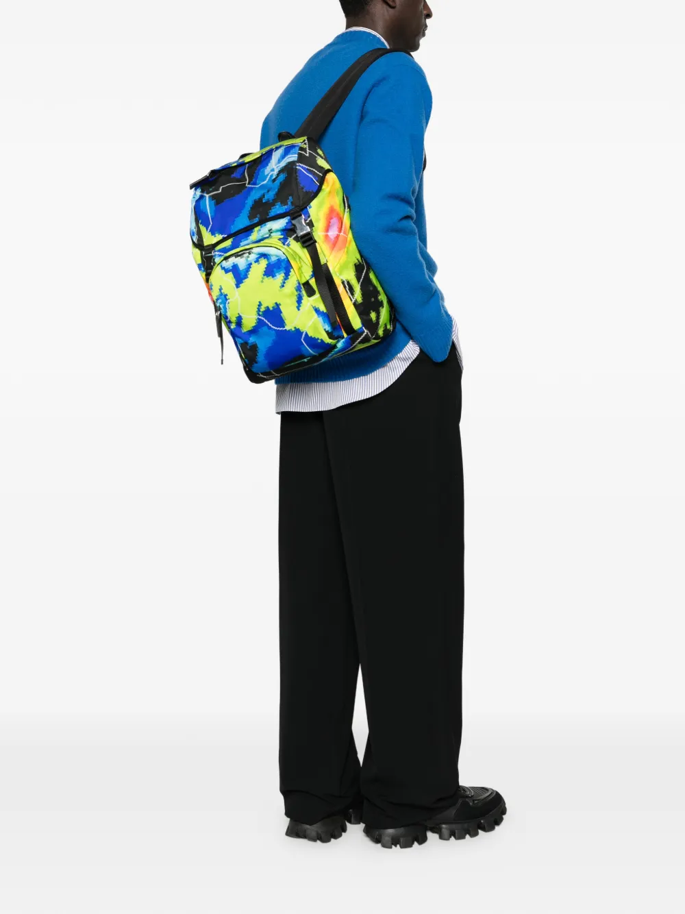 Prada pixel-print backpack | Image 2