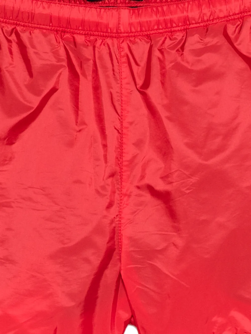  Prada Logo Swim Shorts - Red 