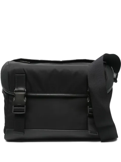 Prada buckle messenger bag