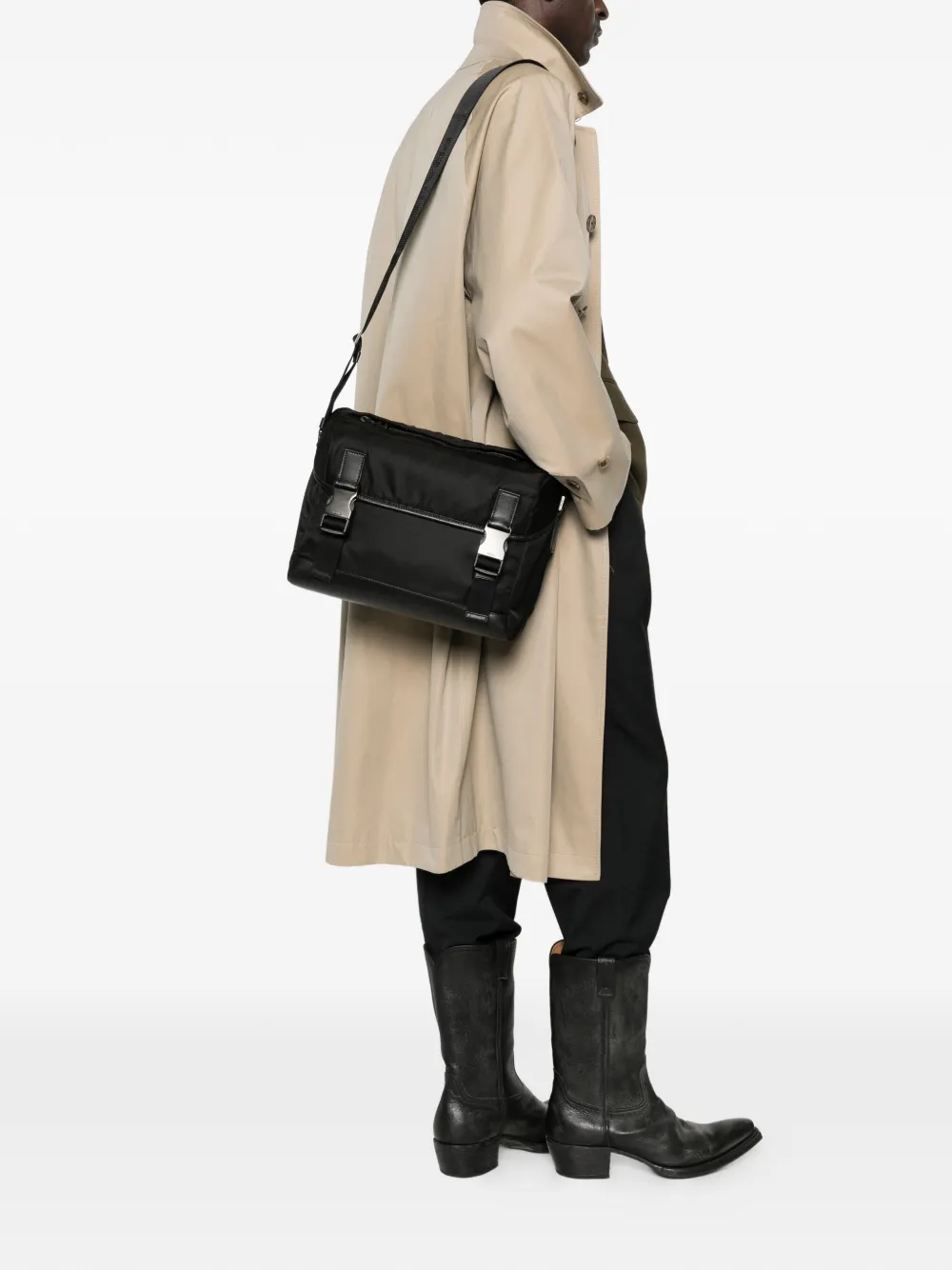 Prada buckle messenger bag | Image 2