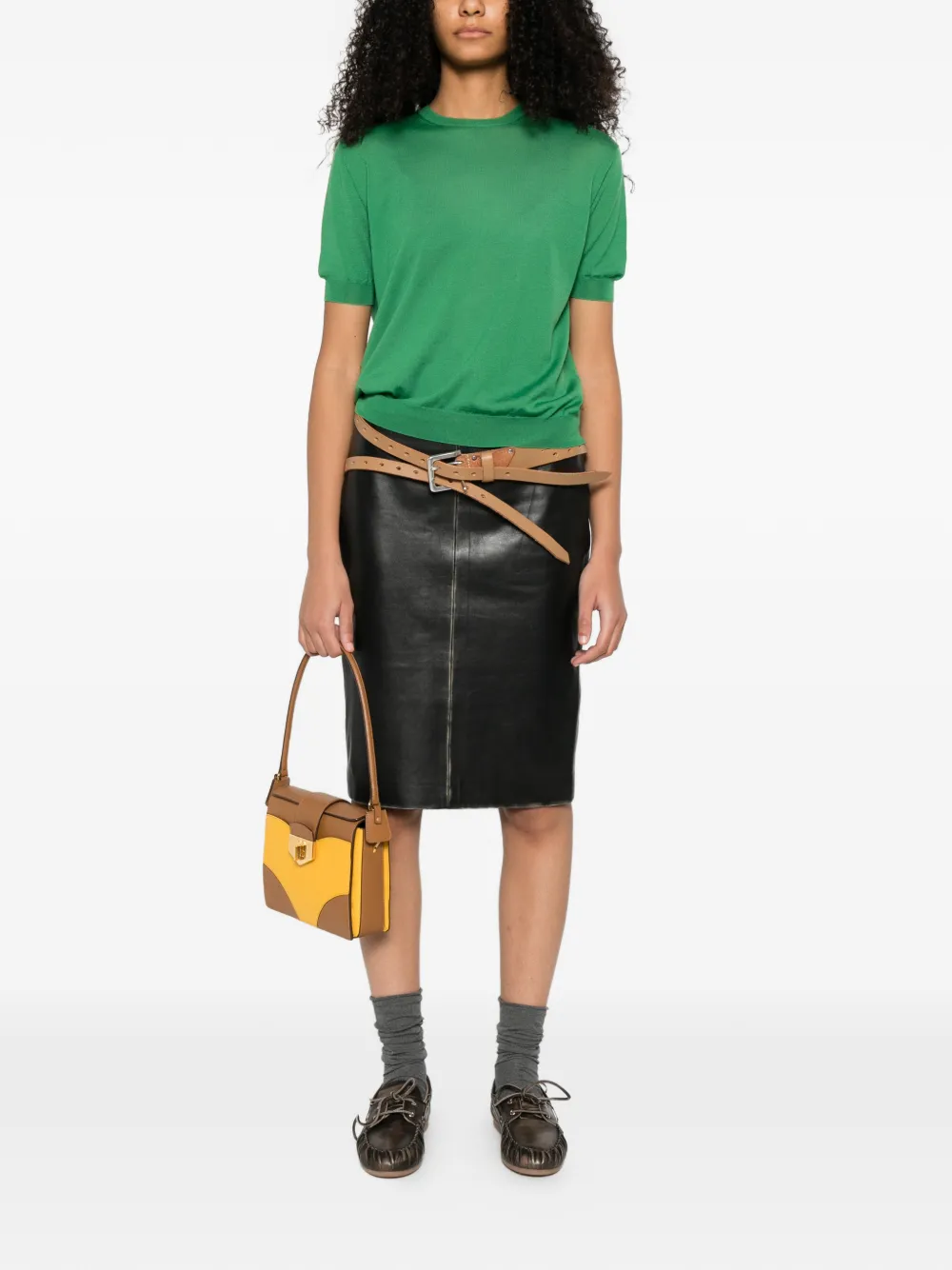 Prada round-neck short-sleeve T-shirt | T-Shirts & Jersey Shirts | Image 2