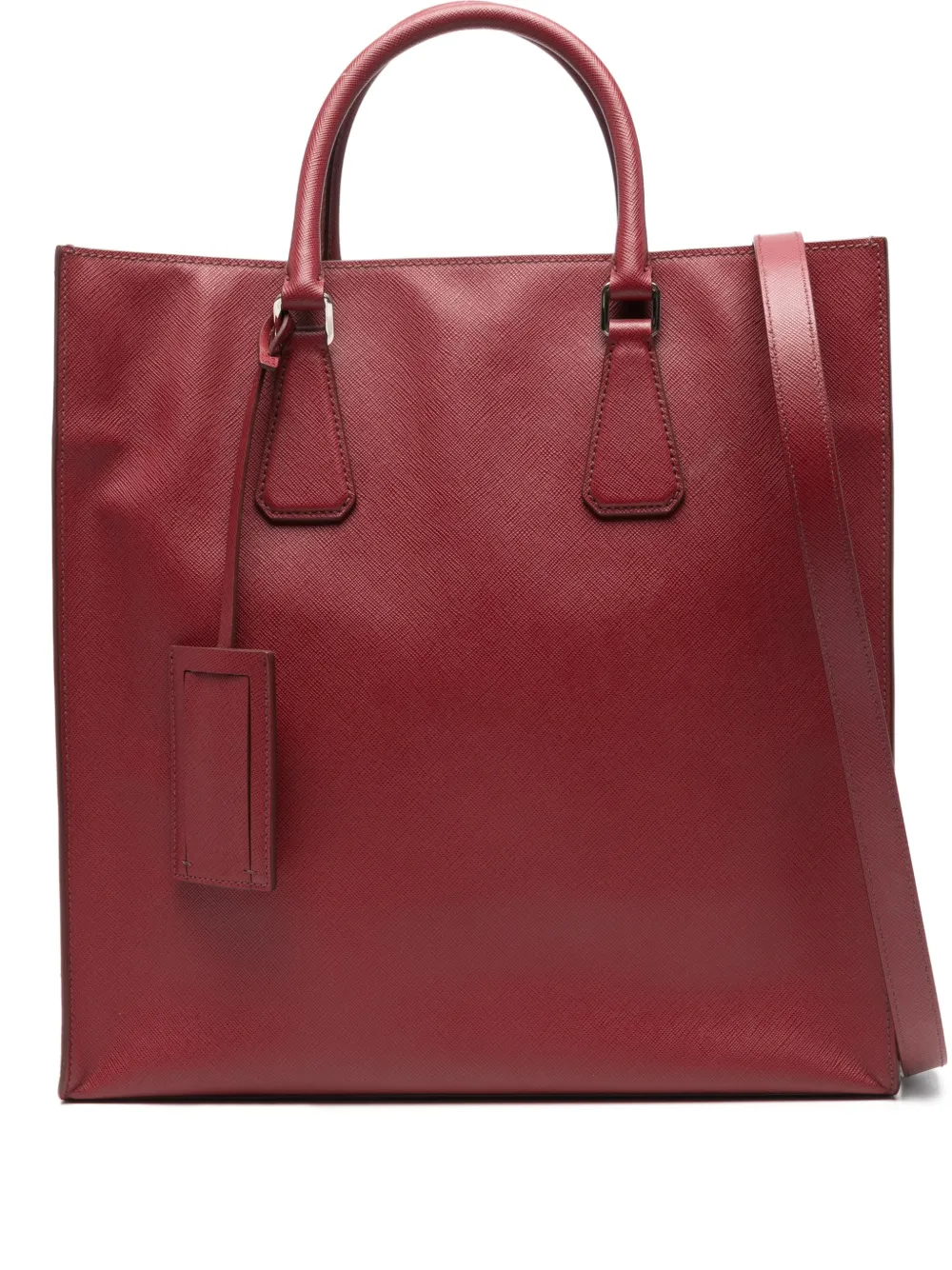 Prada adjustable-strap tote bag | Red | Image 1