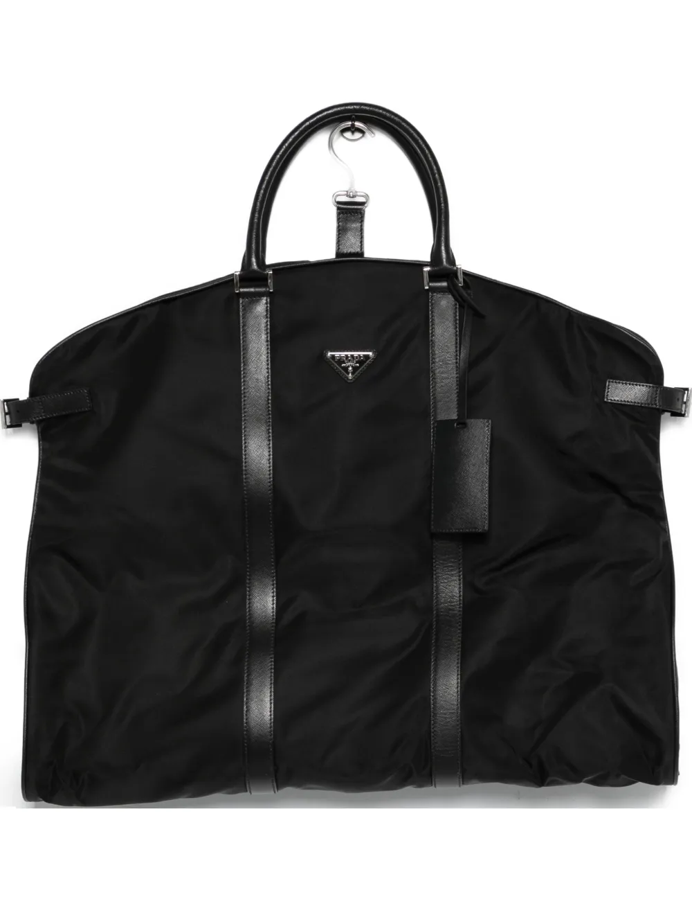 Prada triangle-logo travel bag | negro | Image 1
