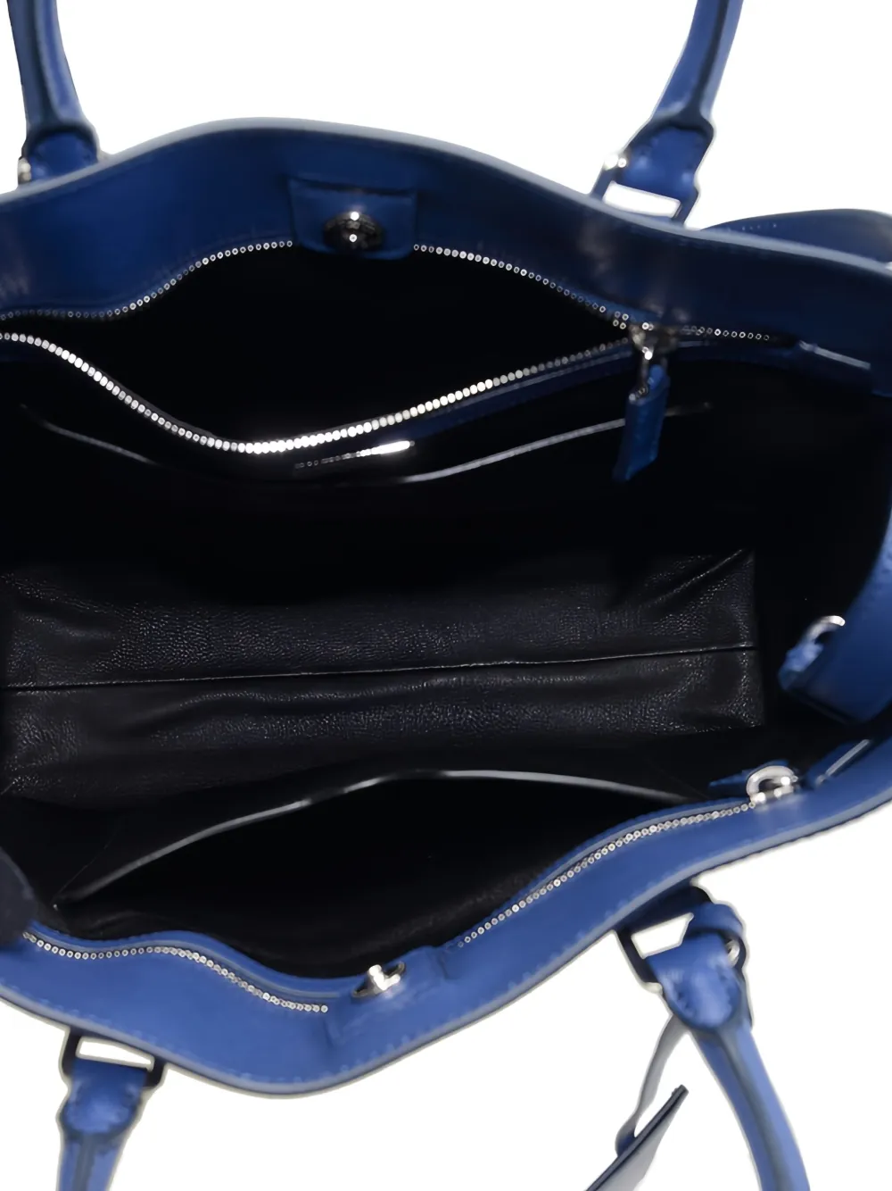 Prada Leren shopper Blauw