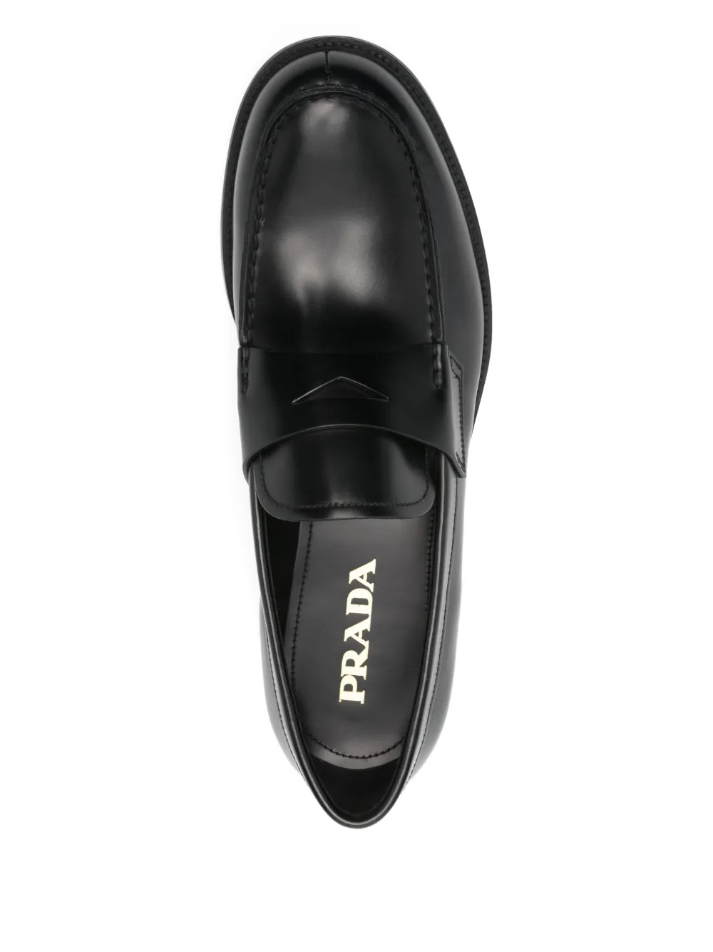 Prada penny-slot loafers Zwart