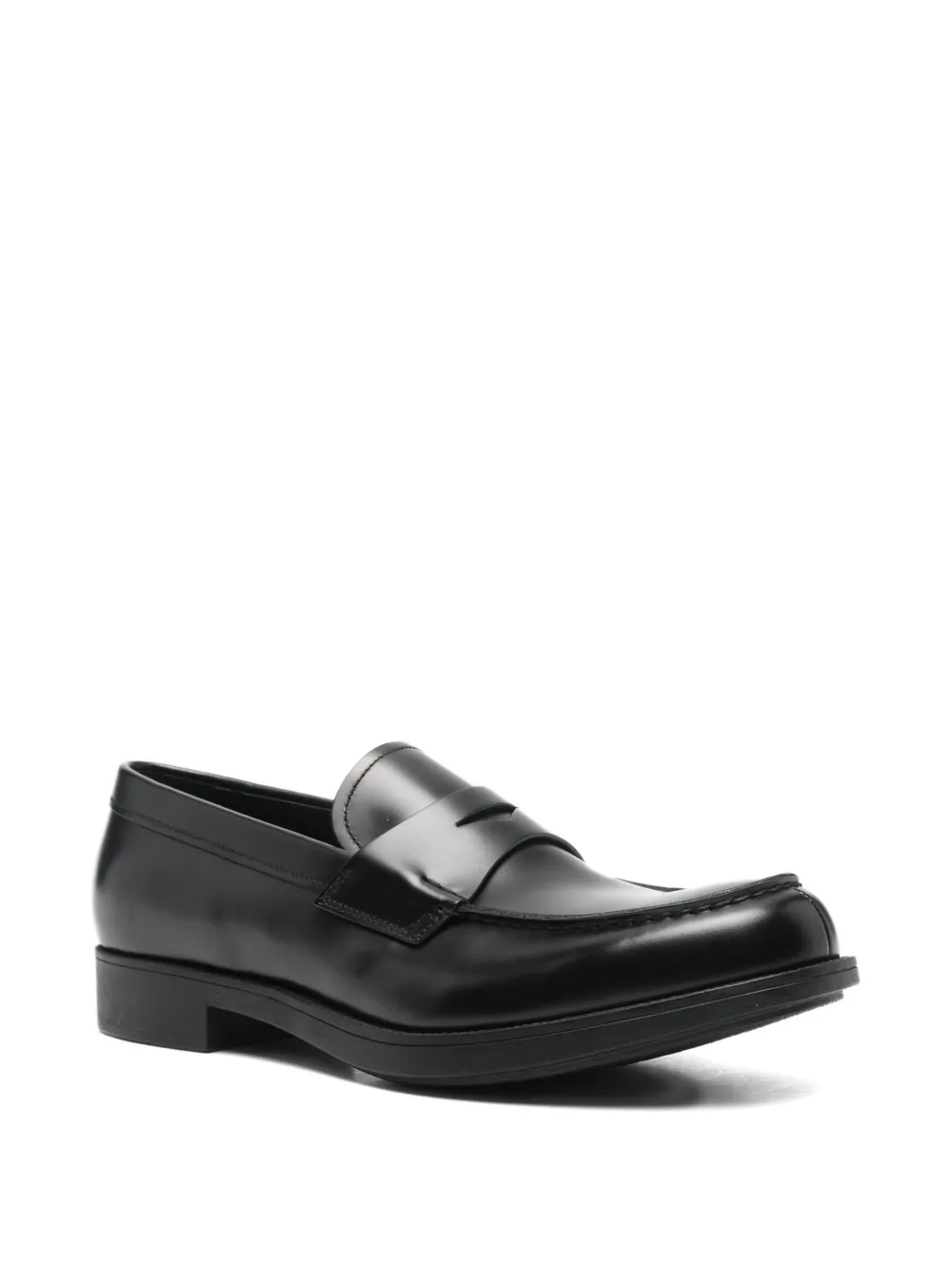 Prada penny-slot loafers - Zwart