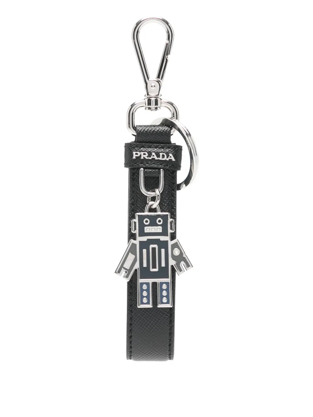 Prada robot-charm keyring | Black | Image 1