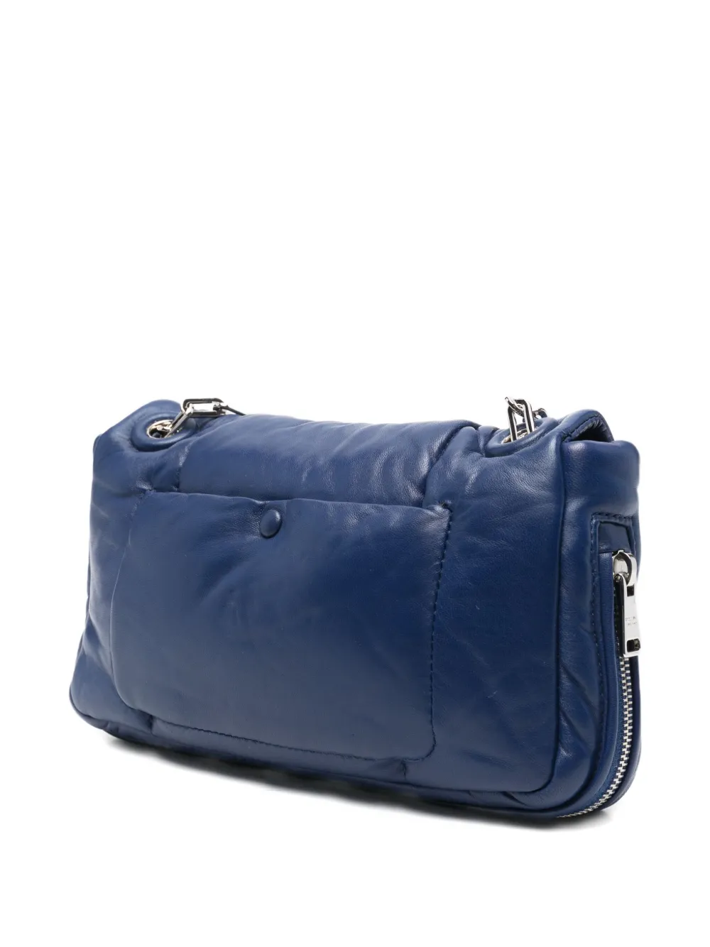 Prada Schoudertas met kettingband Blauw