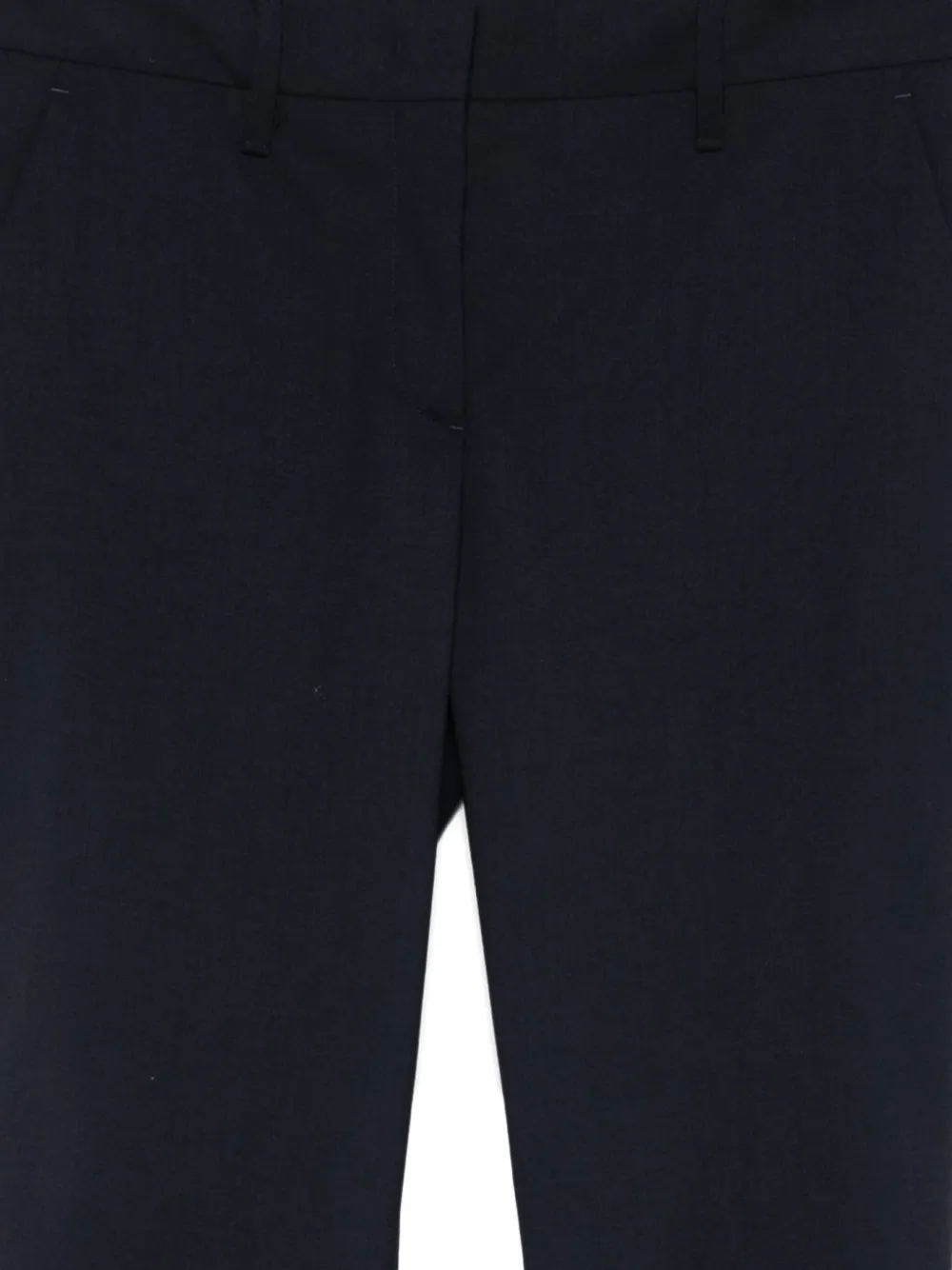 Prada Broek met verborgen sluiting Blauw