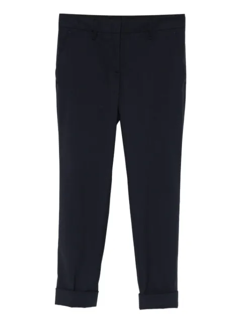 Prada concealed-fastening trousers