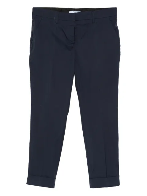 Prada pants con tobillos ajustados